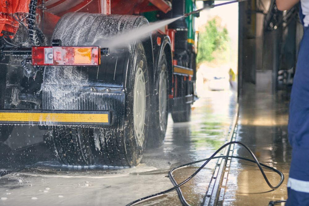 FRS clarifier services trench cleanout